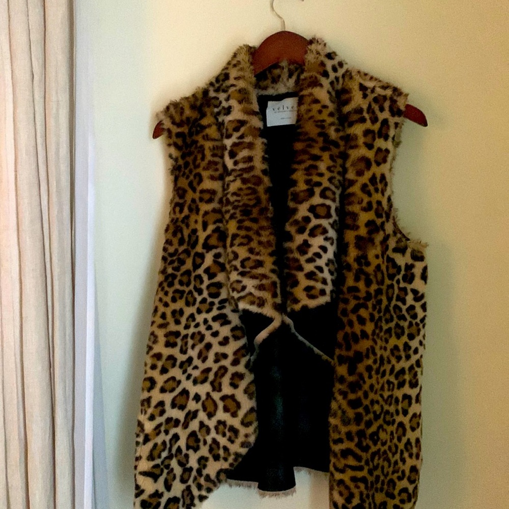 Leopard Vest